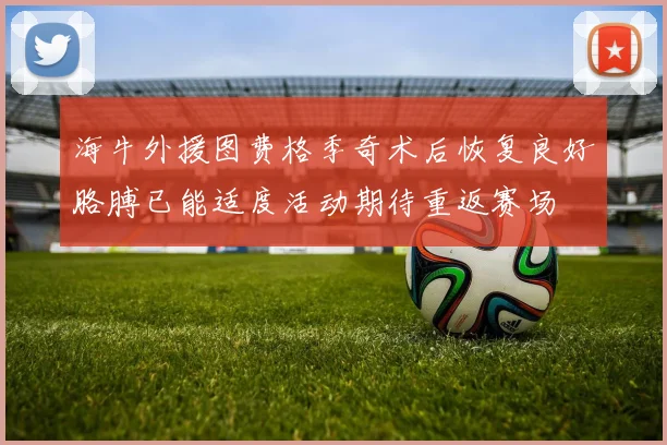 海牛外援图费格季奇术后恢复良好胳膊已能适度活动期待重返赛场